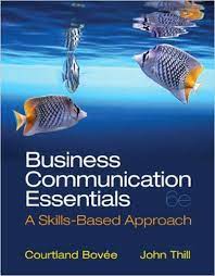 Business Communication Essentials 6th Edition by Bovee Test Bank