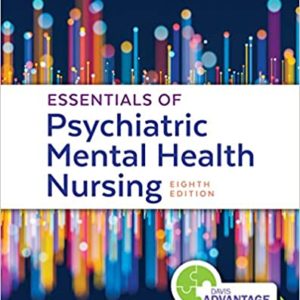 Essentials of Psychiatric Mental Health Nursing 8th Edition Morgan Townsend Test Bank