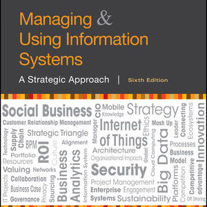 Test Bank Managing and Using Information Systems A Strategic Approach 6th Edition