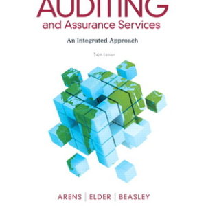 Auditing and Assurance Services 14th Edition Arens Solutions Manual