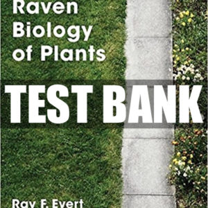 Test Bank  for Raven Biology of Plants 8th Edition