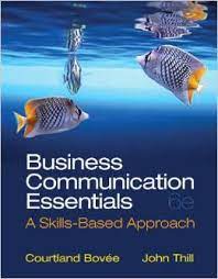 Test Bank for Business Communication Essentials 6th Edition by Bovee